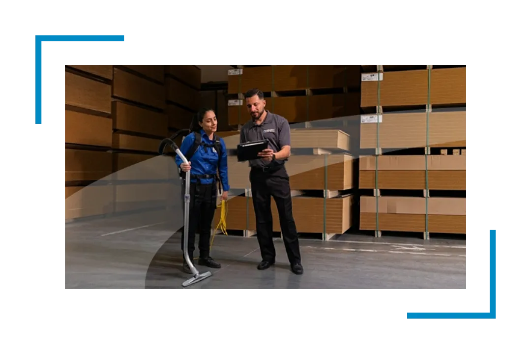 manufacturing and industrial cleaning